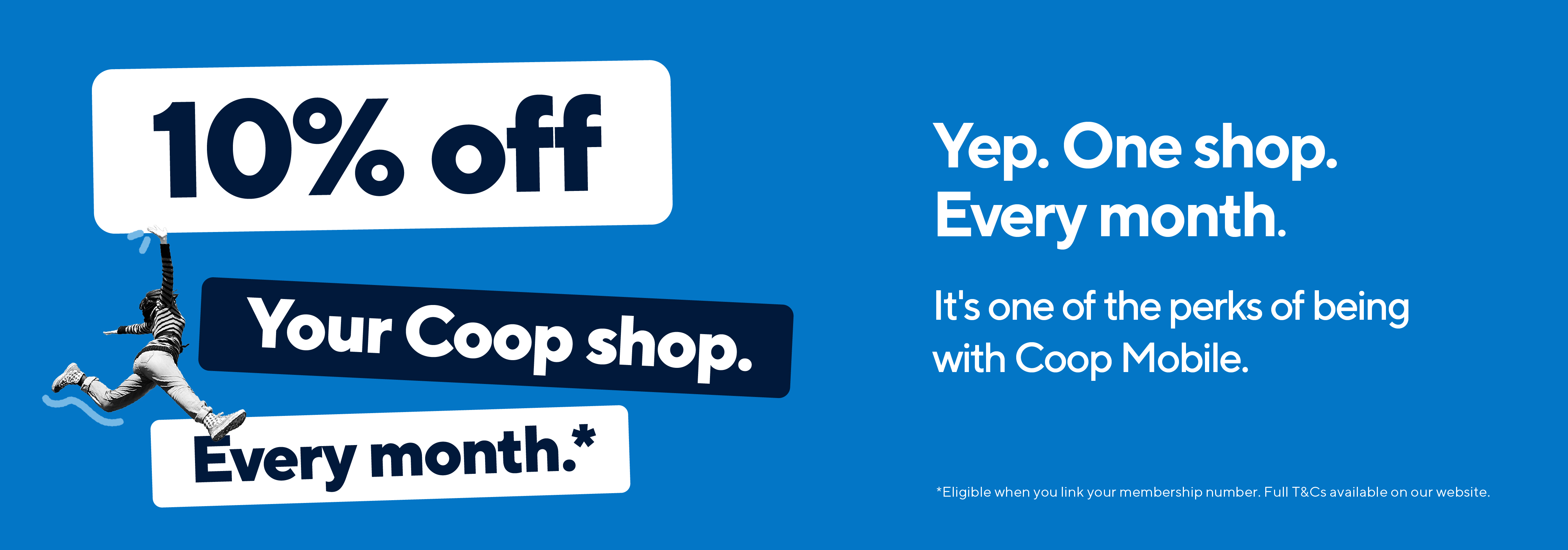 No contracts, no faff, just SIM-ple, Coop Mobile gives you total control with monthly plans you can flex anytime.